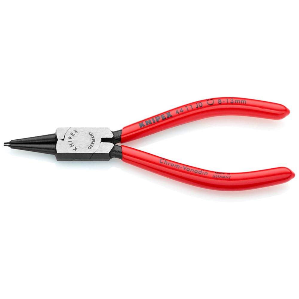 Knipex® 44 11 J0 rak låsringstång klämmande 8-13 mm 140 mm
