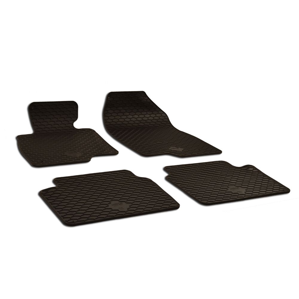 Kummimattide komplekt, Mazda 3, Mazda 6, 2013—, must