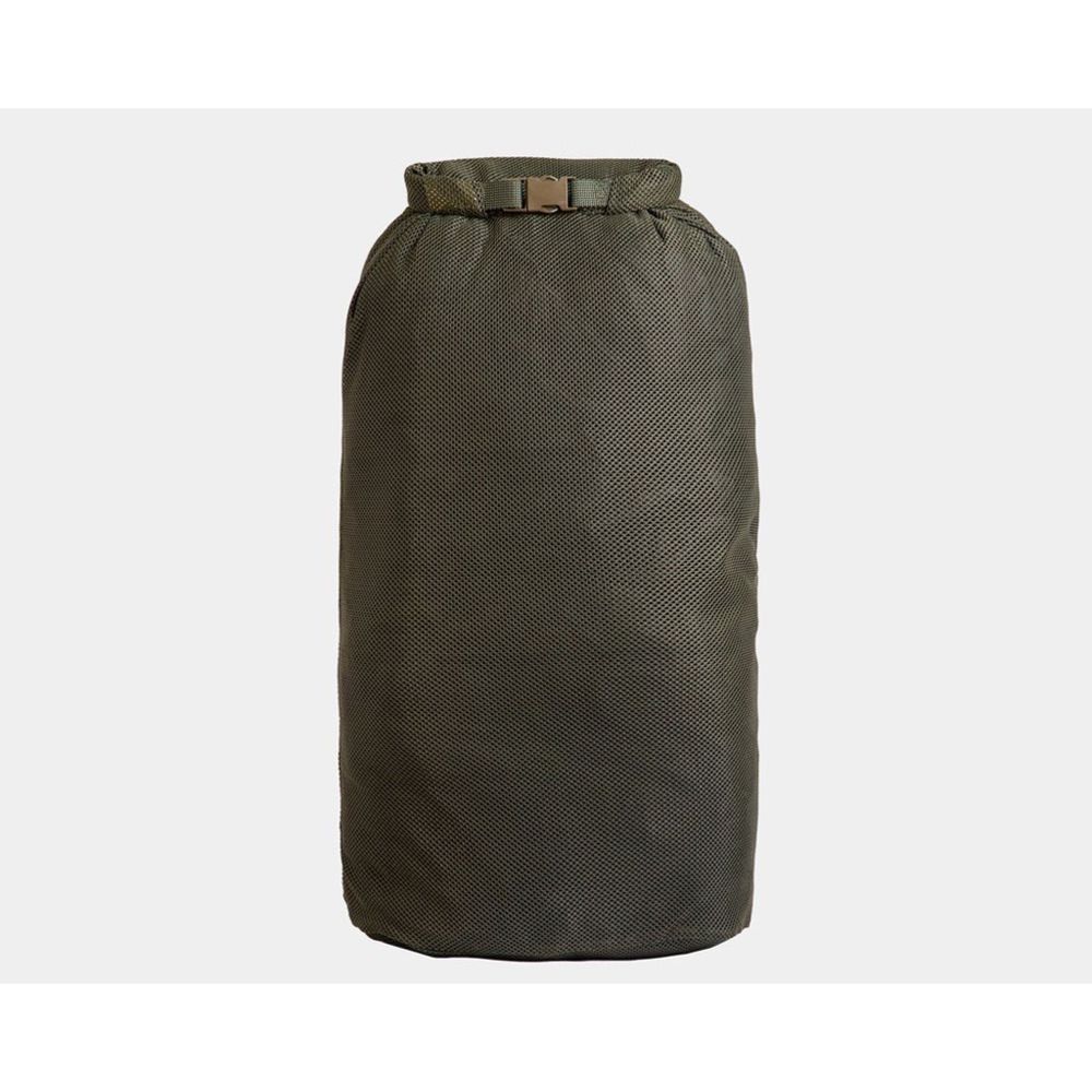 Savotta Rolltop Stuffsack tavarasäkki rullasuuaukolla verkkokangas 40 l vihreä