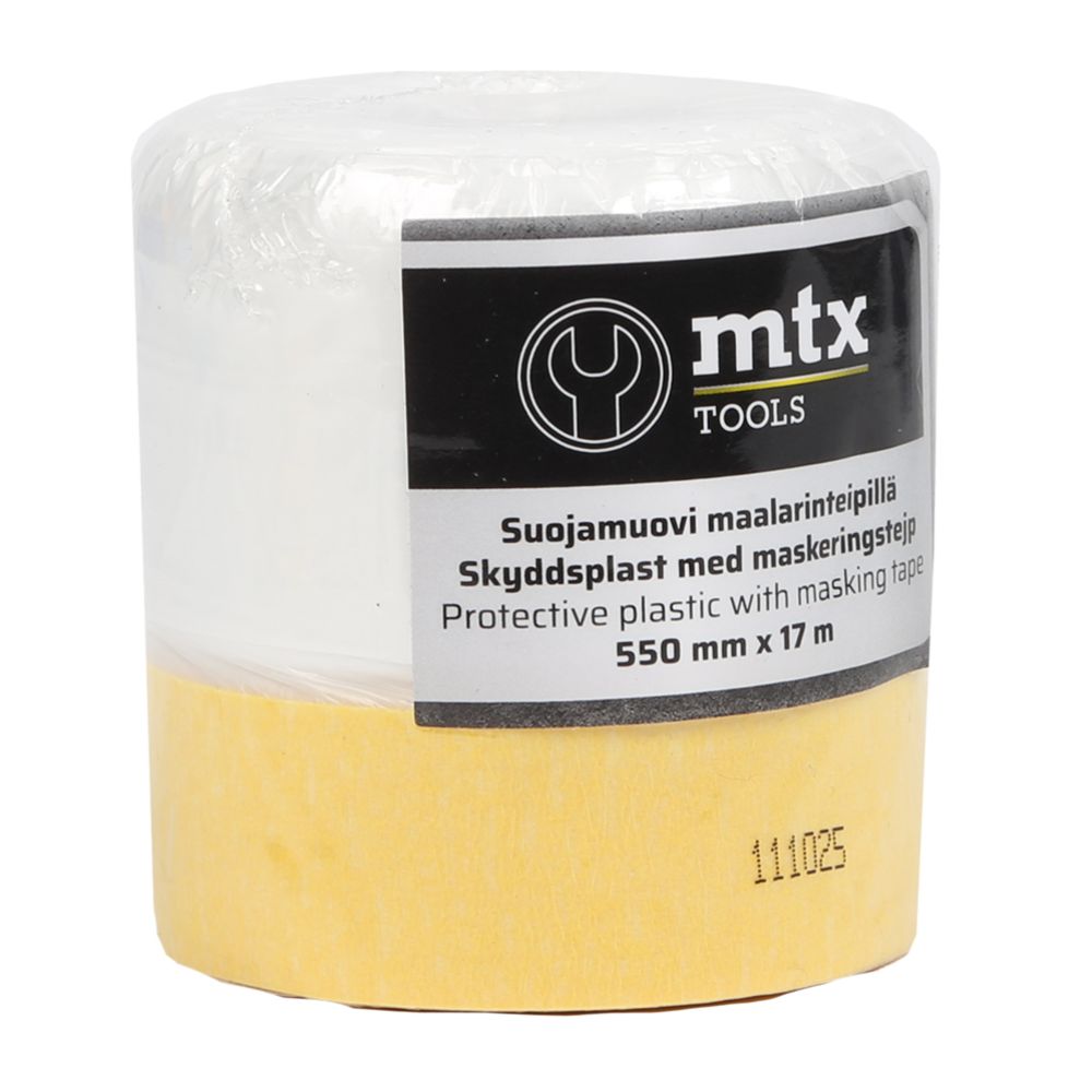 MTX suojamuovi maalarinteipillä 550 mm x 17 m