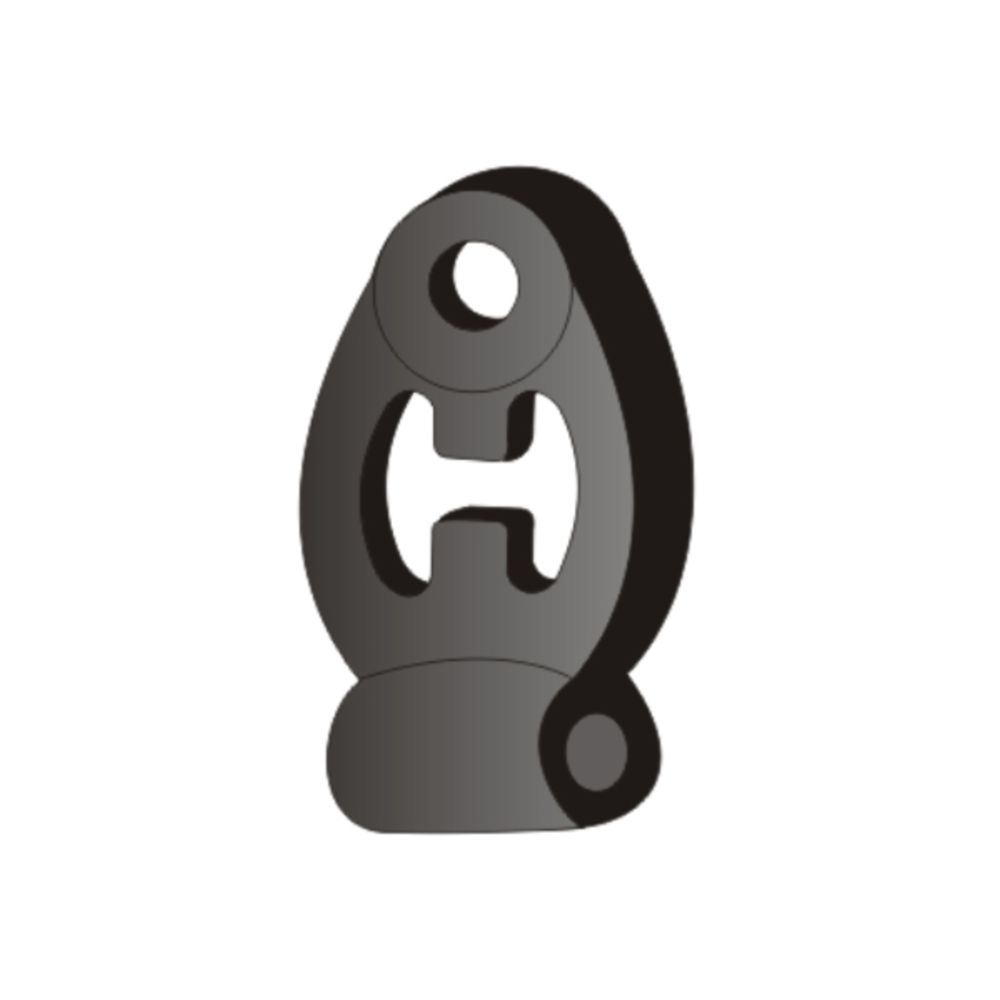 Pakoputkiston kumipalkki 14-30339