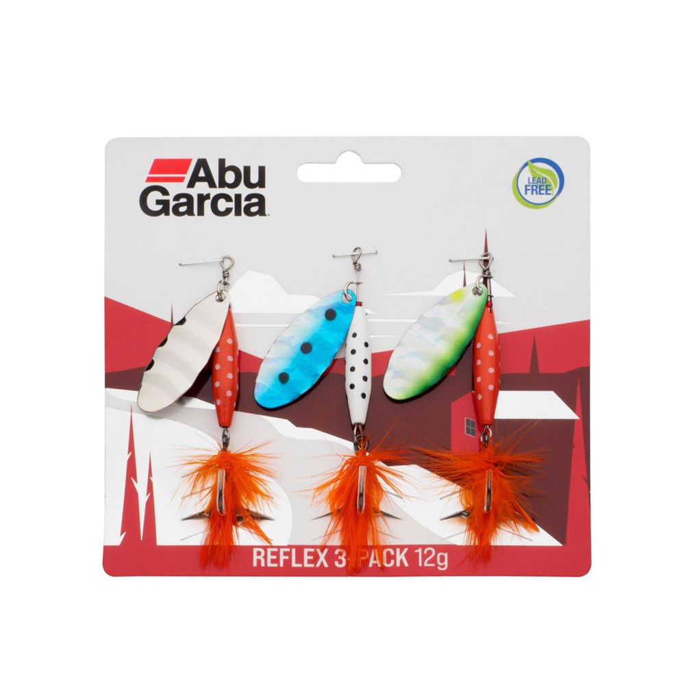 Abu Garcia Reflex 7 g LF spinnare 3-pack