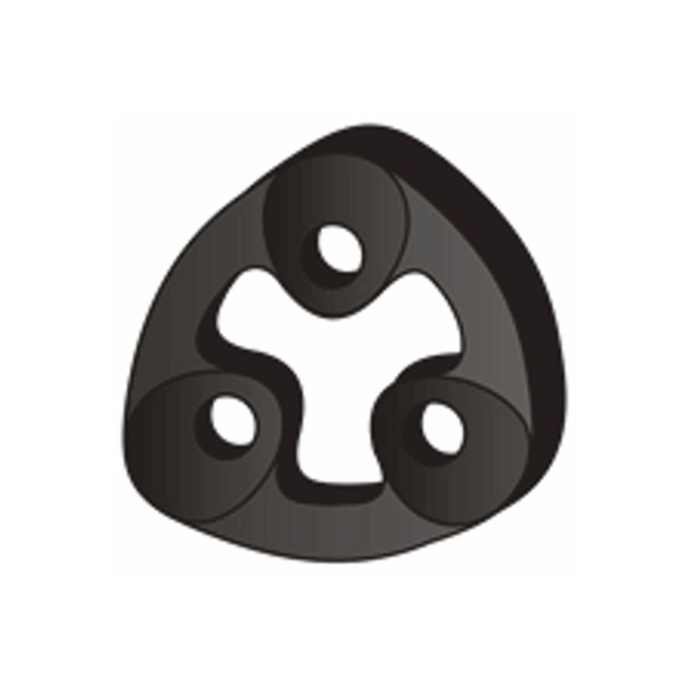 Pakoputkiston kumipalkki 14-30278