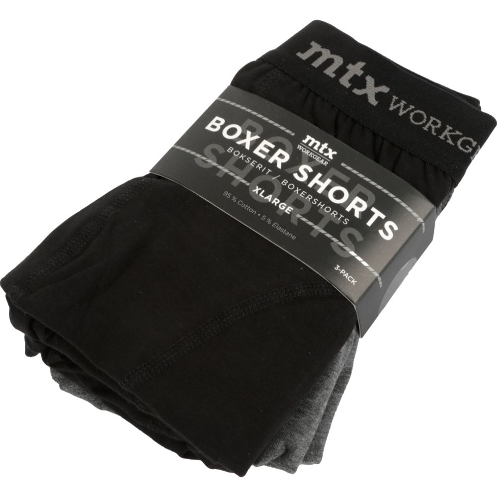 MTX Workgear boxershorts 3 st. 3XL