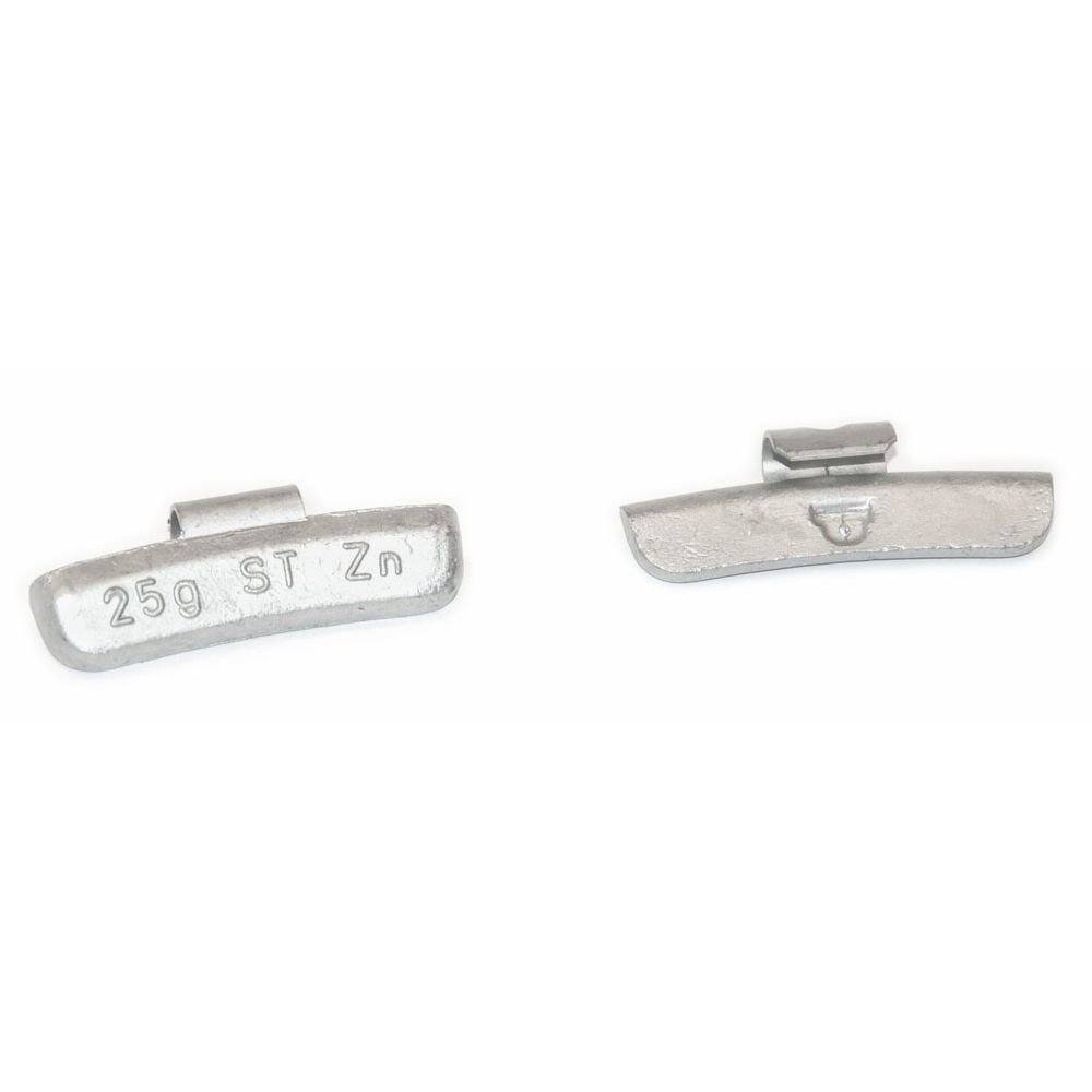 Italmatic lyöntipaino teräsvanteelle 25 g (Zn), 100 kpl