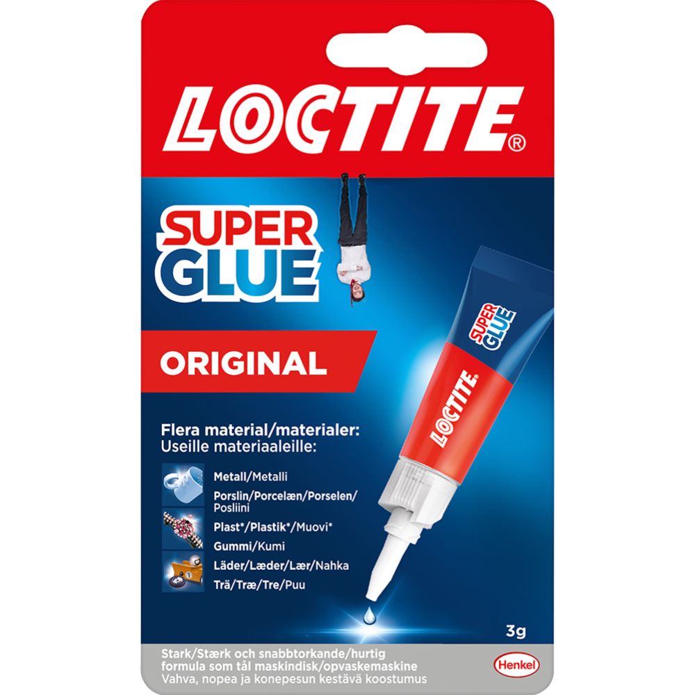 LOCTITE Super Glue Original pikaliima 3 g