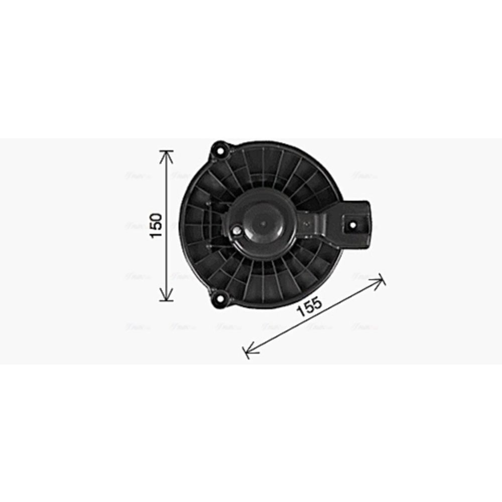 Sisätilapuhaltimen moottori 13-00833