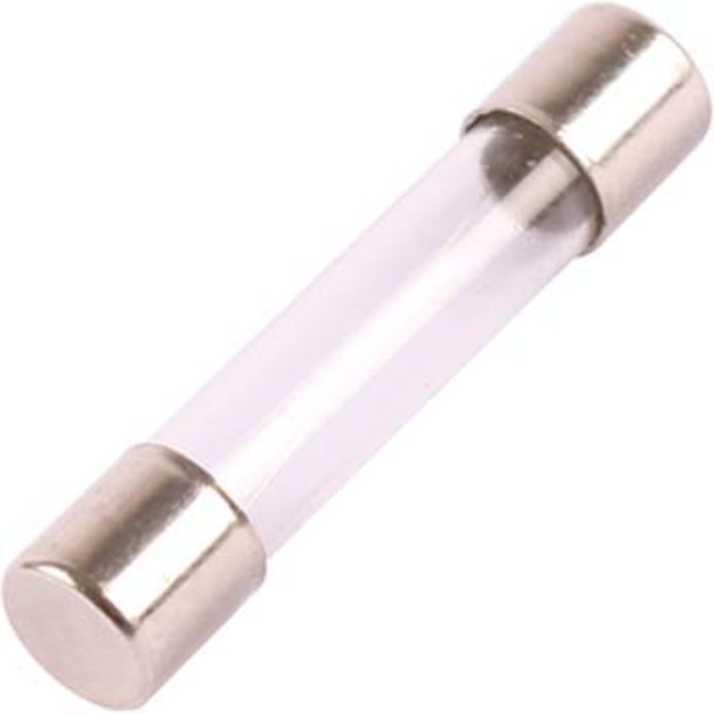 Glassäkring 2 A 6,3 x 32 mm 5 st. 12/24 V
