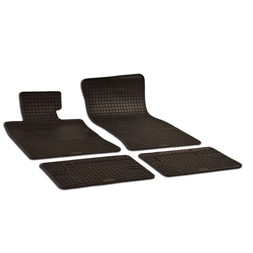 Kummimattide komplekt, MINI R55, R56, R57, R59, 2007—, must