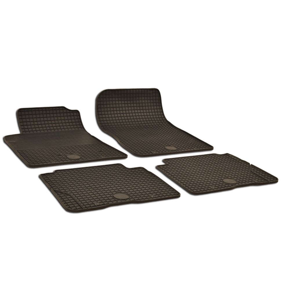 Kummimattide komplekt, Mitsubishi Pajero, 2007—, must
