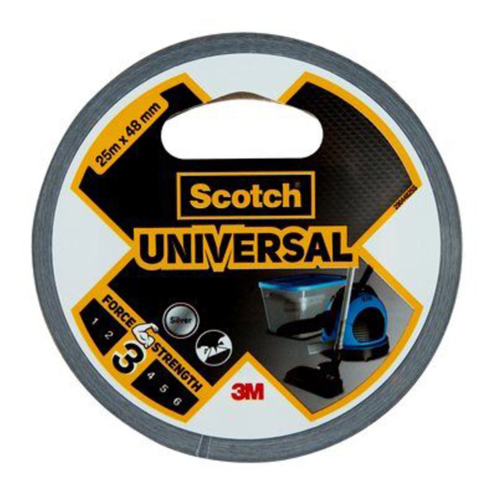 Scotch Universal ilmastointiteippi harmaa 50 m x 48 mm