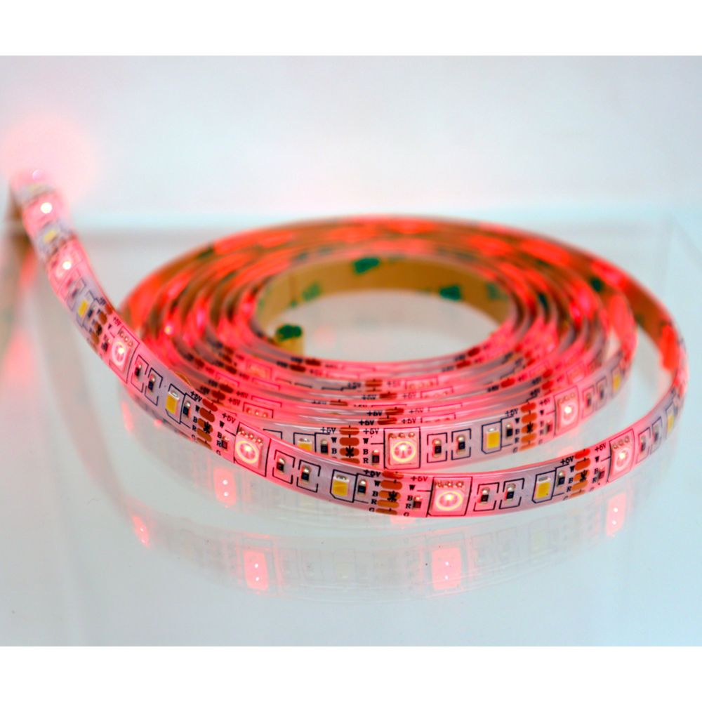 Led Energie RGB-W LED-valonauha USB-liitännällä ja kaukosäätimellä 3 m