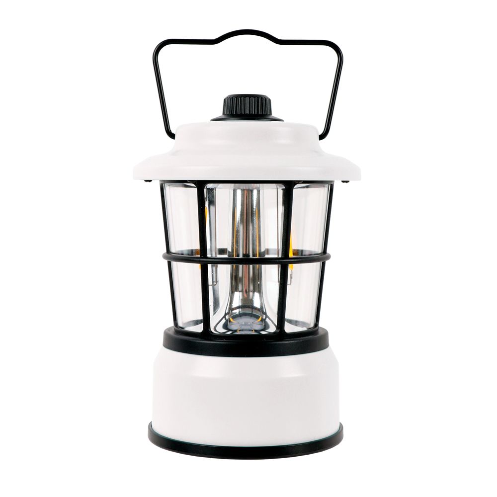 Berg LED-campinglykta 280 + 145 lm vit 4 x AA