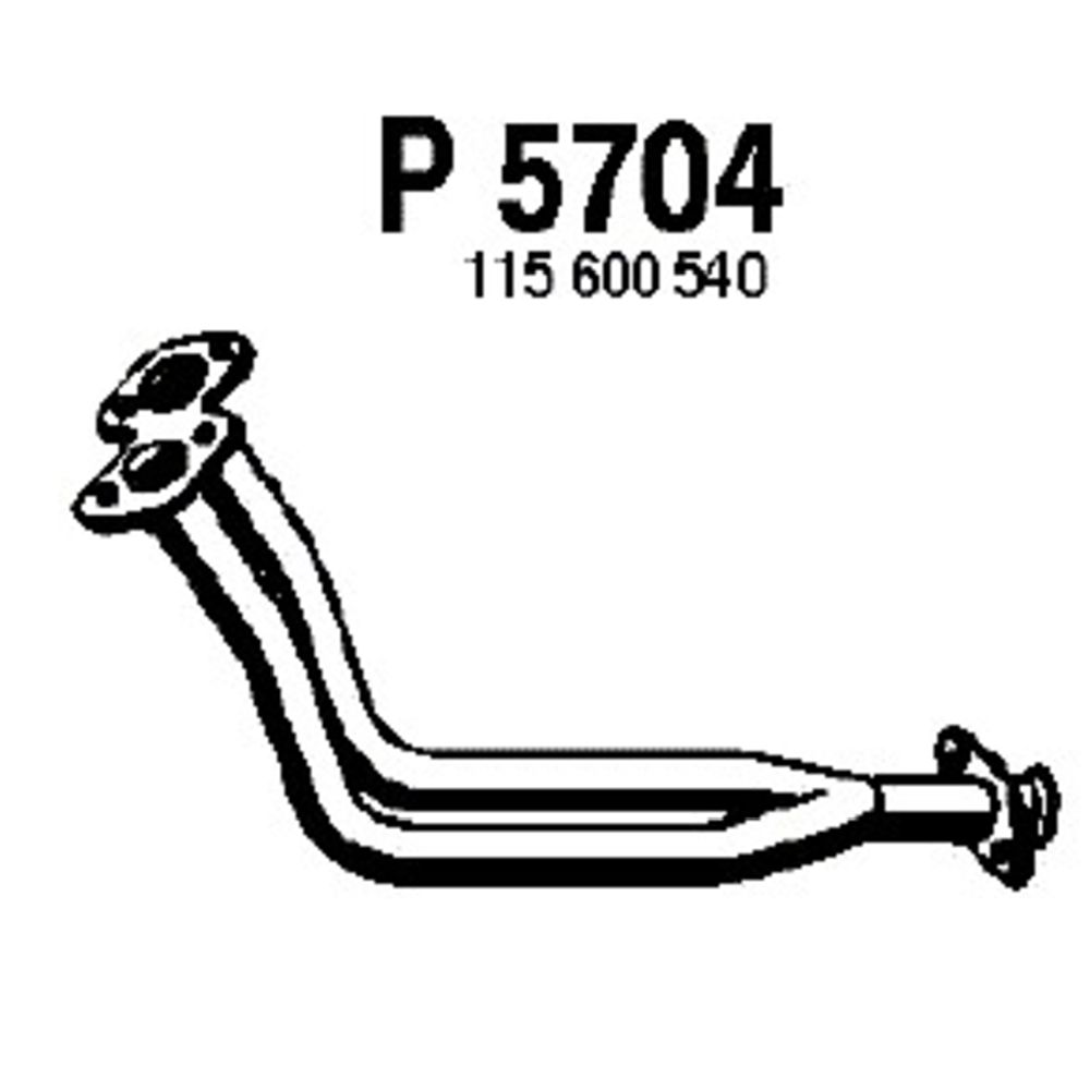 Avgasrör 14-5704