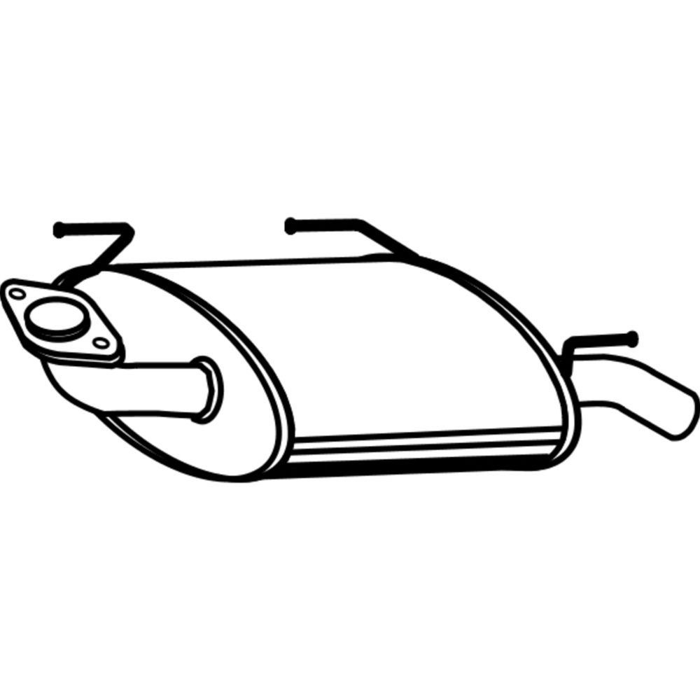 Takaäänenvaimentaja 14-4119