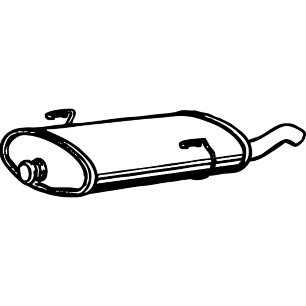 Takaäänenvaimentaja 14-4866