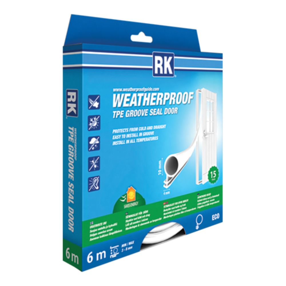 RK soonetihend uksele, O-profiil, 10 mm × 6 m