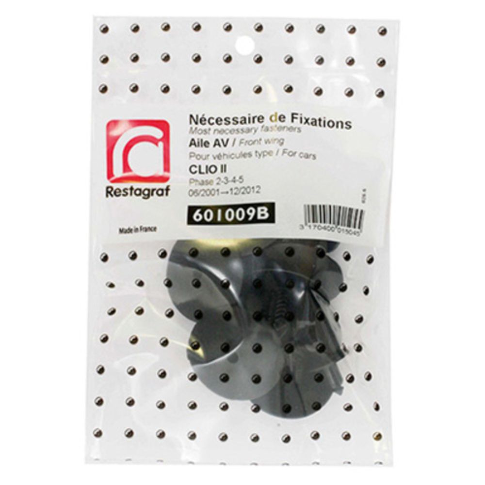Fästsats Renault stänkskydd 601009B 12 delar