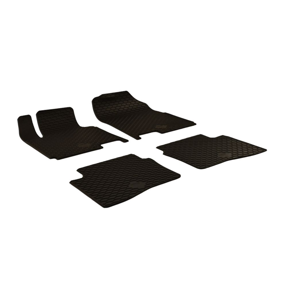 Kummimattide komplekt, Hyundai i20, 2014—, must