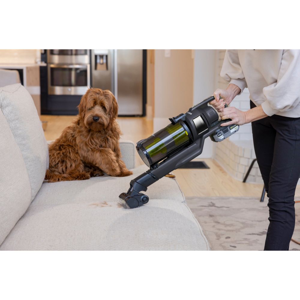 Ryobi ONE+ hiiliharjaton varsi-imuri RSVS18BL-1C40G (4,0 Ah)