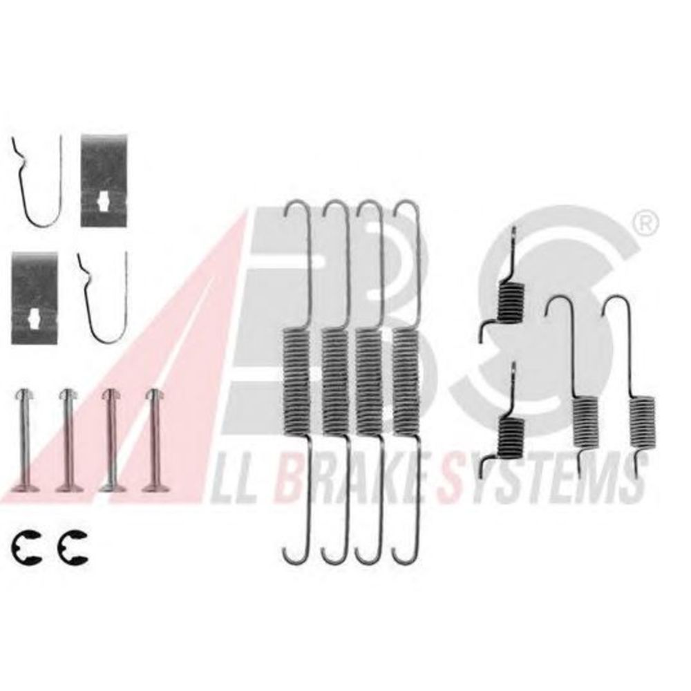 Jarrukenkien asennussarja 23-0636