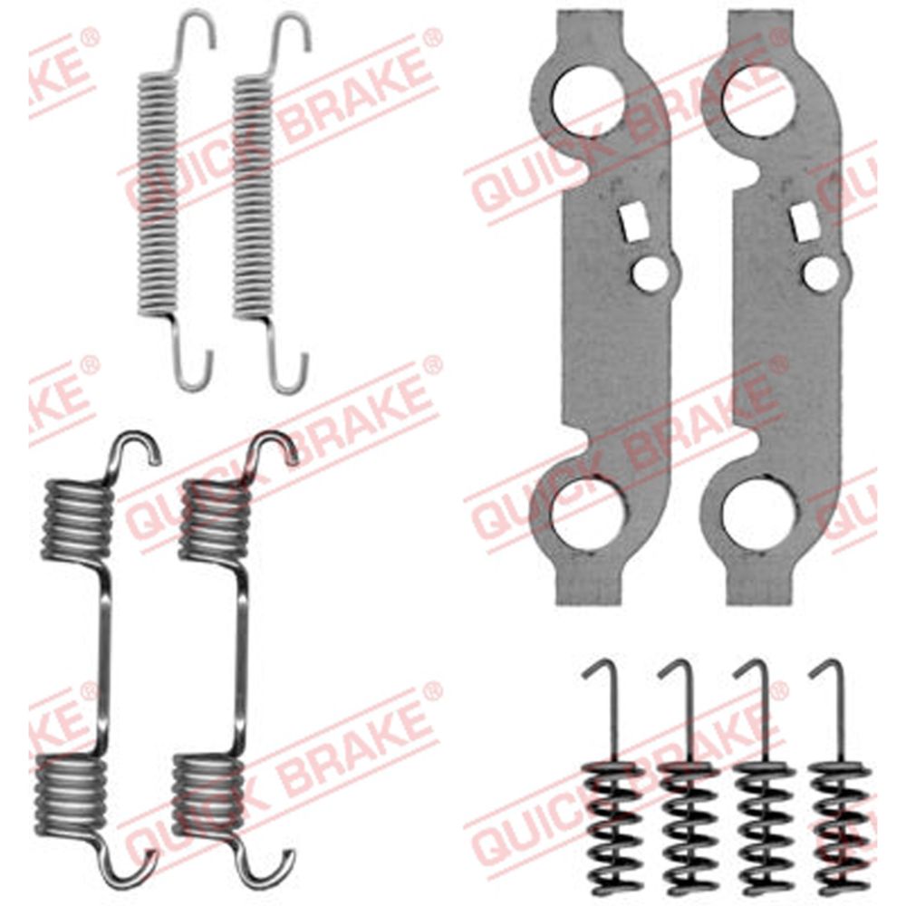 Käsijarrukenkien asennussarja 23-0537