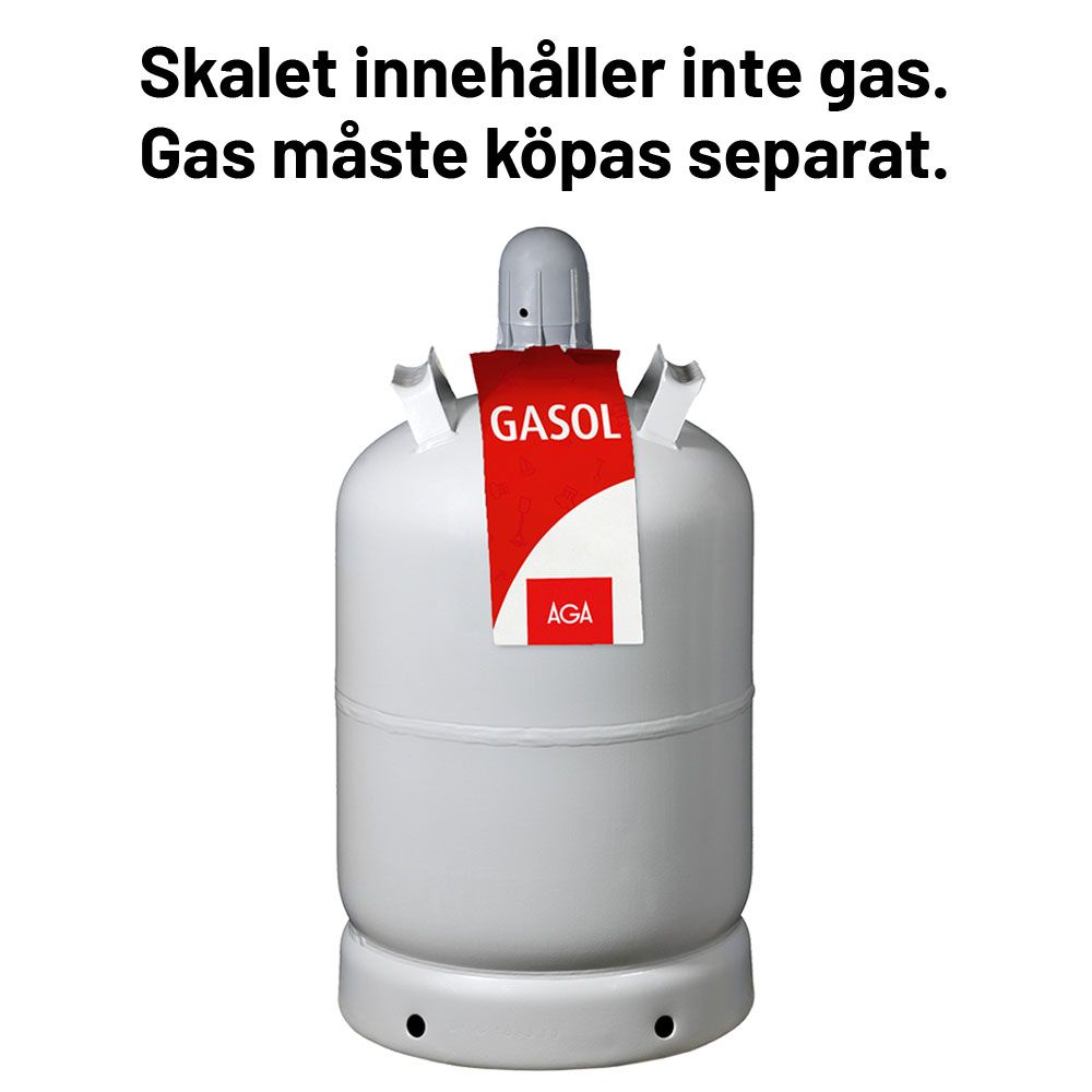 AGA Gasol stålflaska (utan gasol) P11, 11 kg