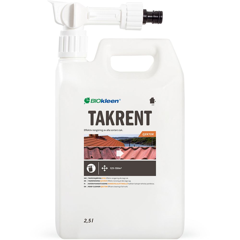 BioKleen takrent med ejektor 2,5 liter