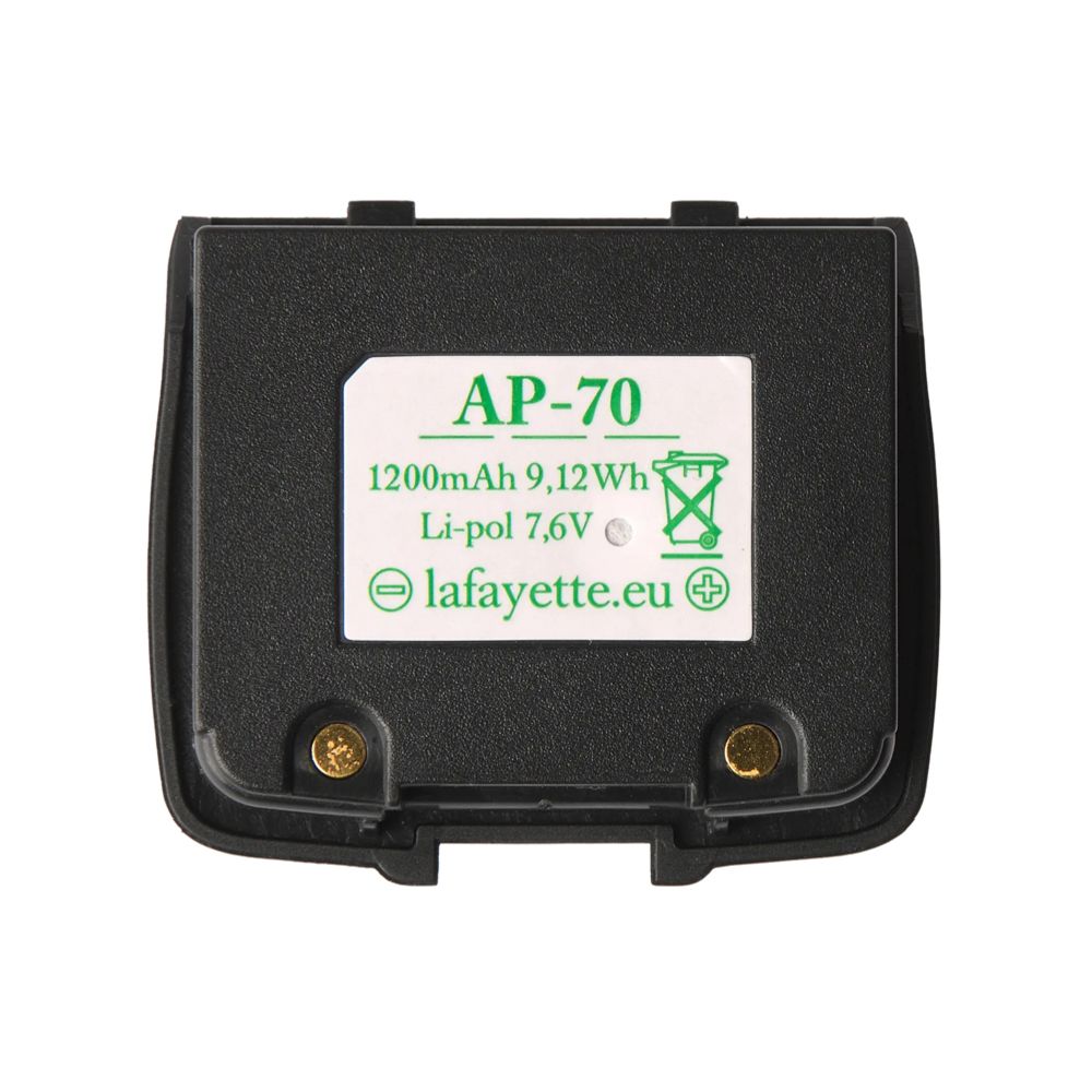 Lafayette AP-70 Li-pol batteri 7.6V för Smart+ tvåvägsradio