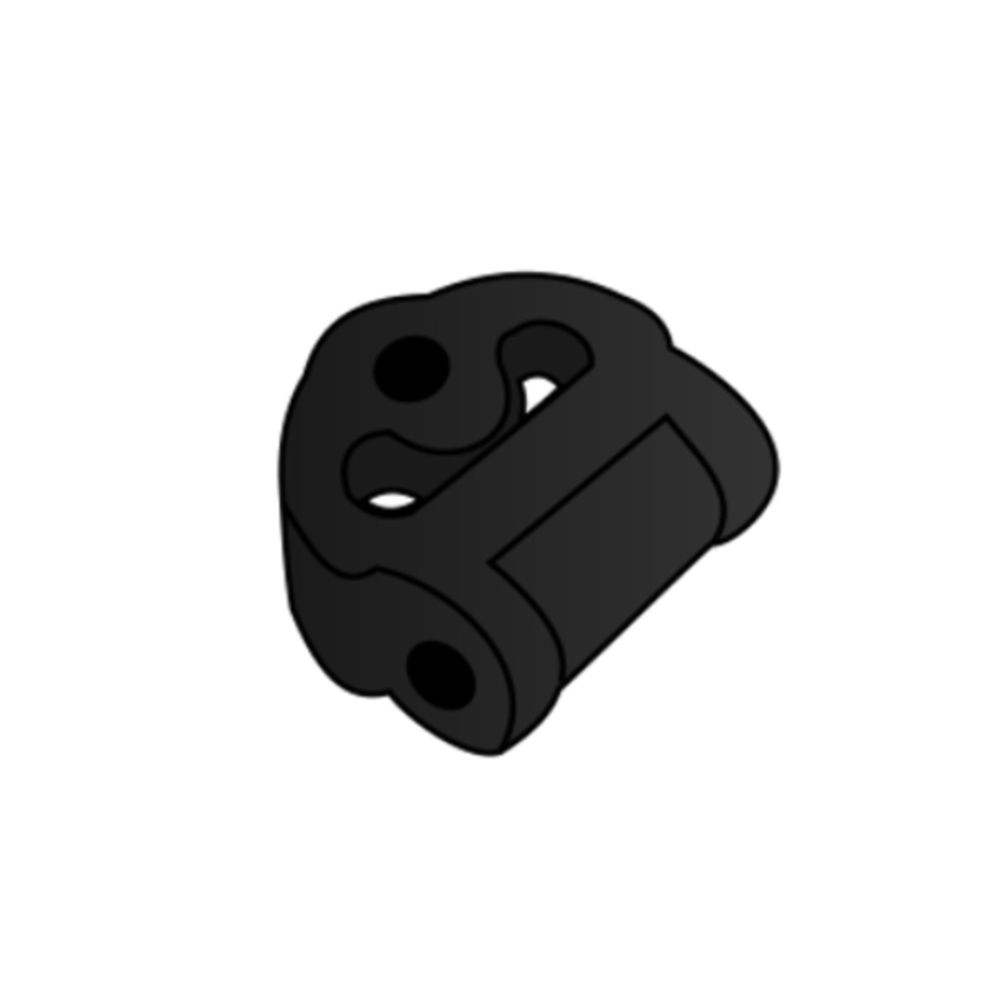 Pakoputkiston kumipalkki 14-30348