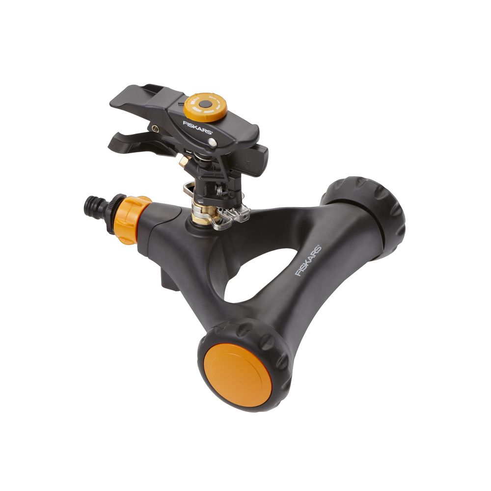 Fiskars sektorvihmuti metall ratastega