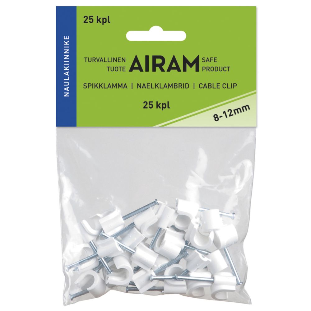 Naelklamber TC 8-12 mm, 25 tk
