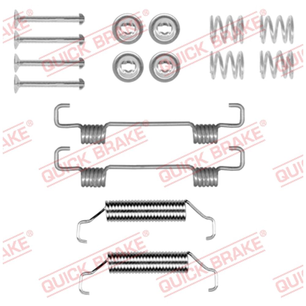 Käsijarrukenkien asennussarja 23-01656