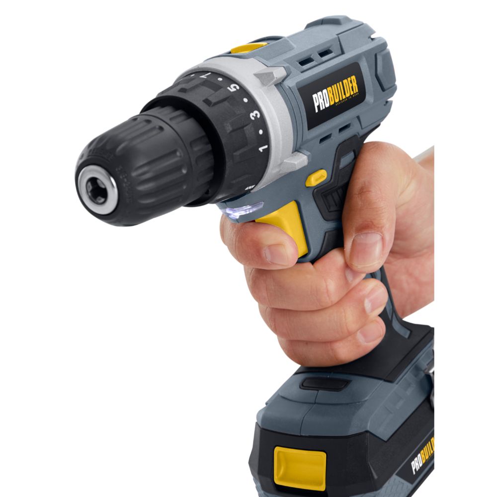 Probuilder batteridriven borrmaskin 18V Li-ion solo
