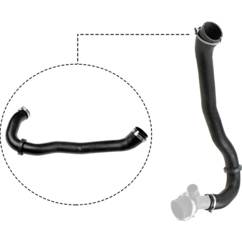 Insugsluftrör, turbo 30-01933