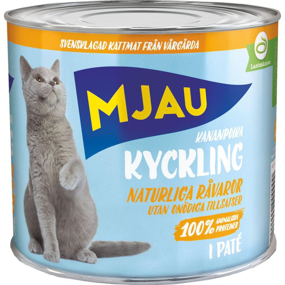 Mjau konserv kyckling 635 g