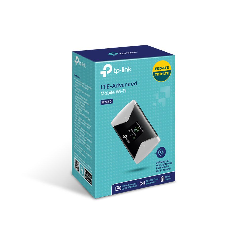 TP-LINK M7450 4G LTE Mobile Wifi-router