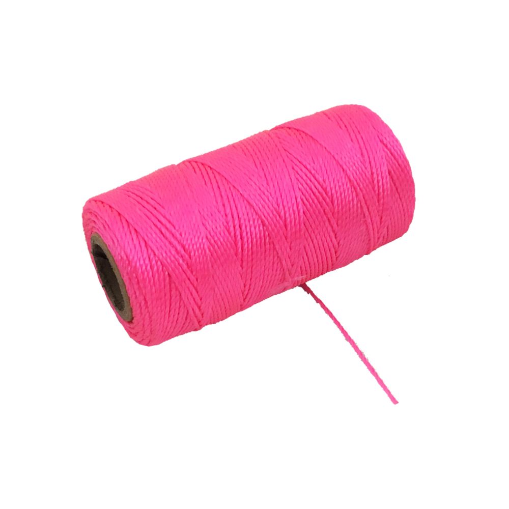 Murarsnöre rosa 1,5 mm 120 m