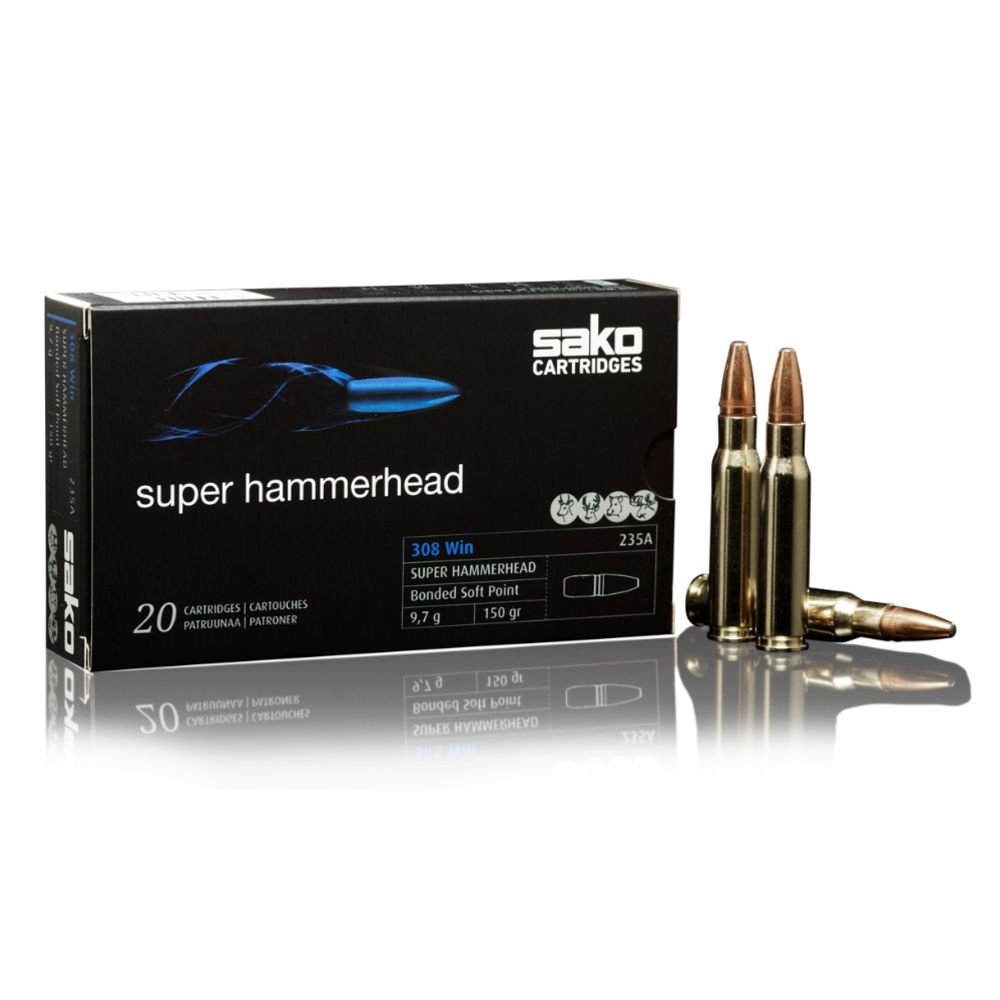 Sako .308 Win SUPER HAMMERHEAD 9,7 g 20 kpl