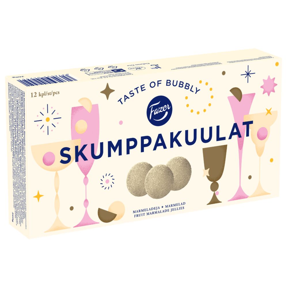 Fazer Skumppakuulat makeisrasia 260 g