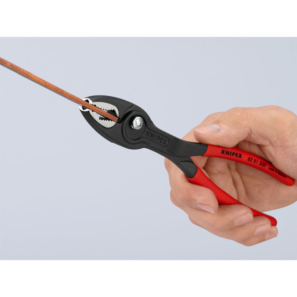 Knipex® 82 01 200 TwinGrip kaksiotepihdit 200 mm