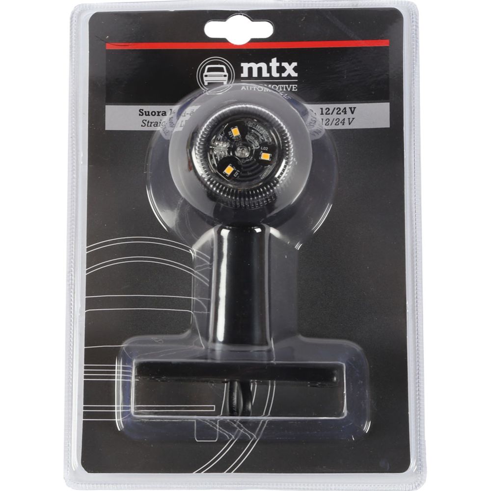 Ääretuli ette/taha sirge LED 12-24 V