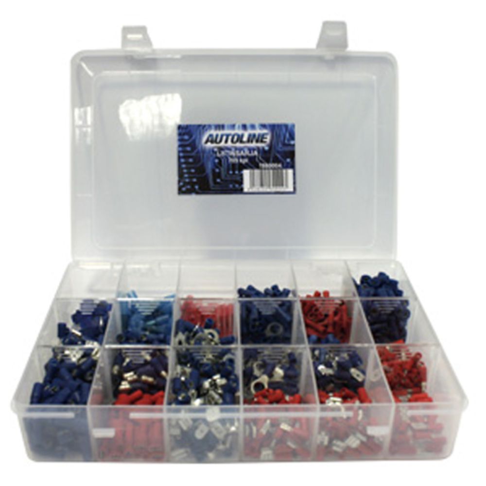 Autoline kontaktsortiment 705 st.
