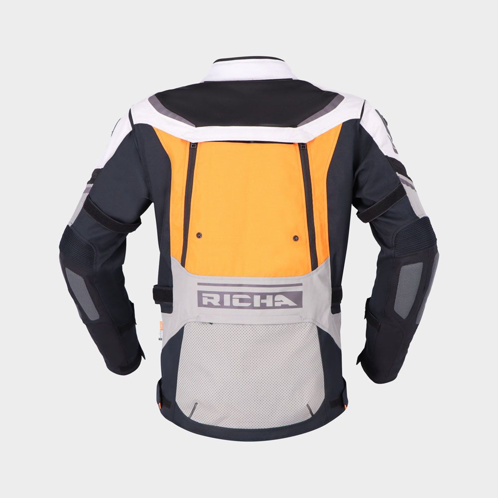 Richa Infinity 2 adventure ajotakki harmaa/oranssi