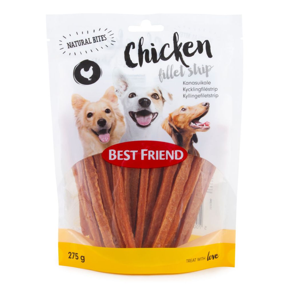 Best Friend Natural Bites kanafilesuikale 275g