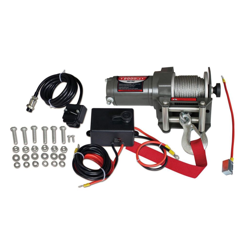 Tundra Tested ATV-elvinsch 900 kg (2.000 lb) 12 V/0,75 kW