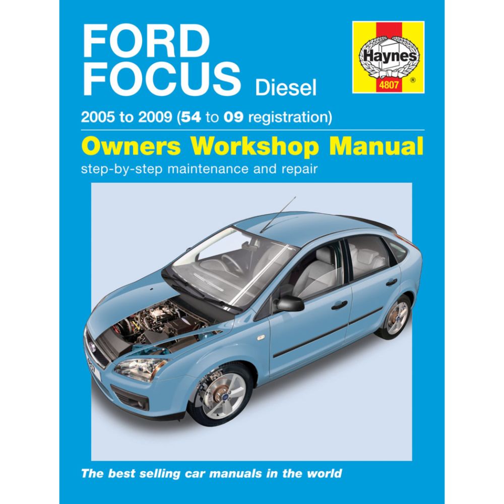 Korjausopas Focus Diesel 05-09 englanninkielinen