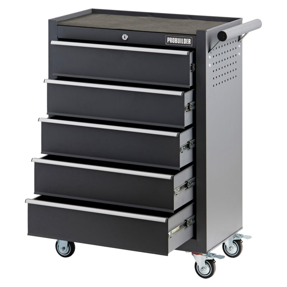 Probuilder verktygsvagn 5 lådor