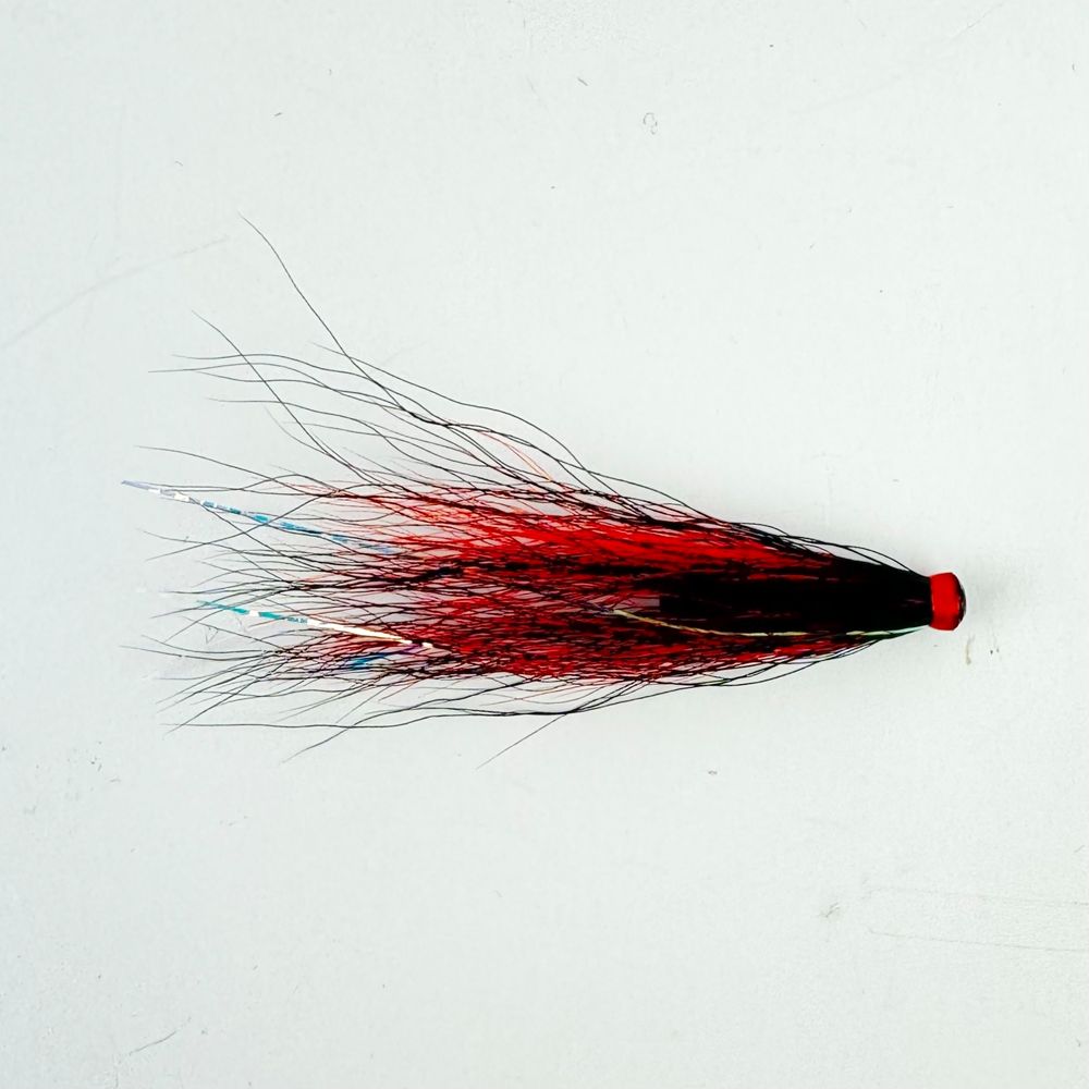 Eumer Classic Bucktail tubfluga orange/svart 2 st.