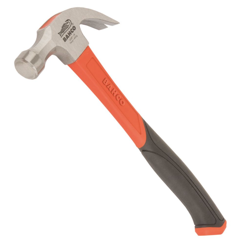 Bahco 428F-16 snickarhammare 16 oz med glasfiberskaft